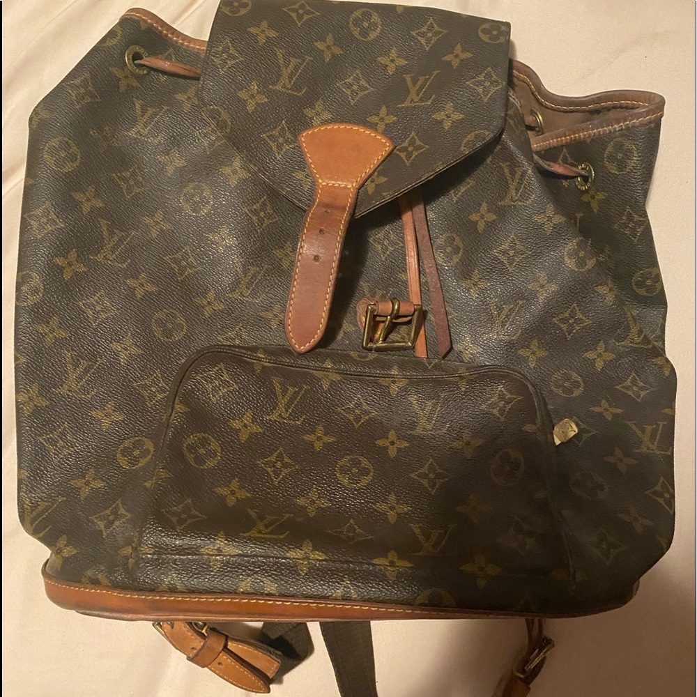 Authentic Louis Vuitton Montsouris Backpack